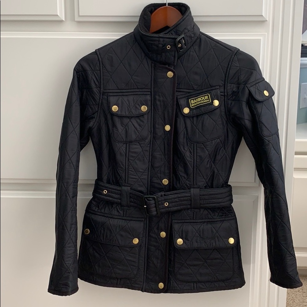 Barbour International  VGUC . Bought in London .